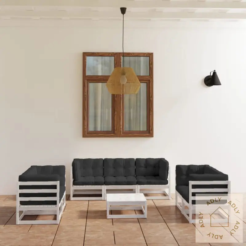 Hagesofagruppe Med Puter 8 Deler Heltre Furu