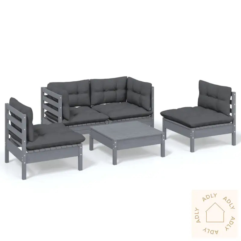 Hagesofagruppe Med Puter 5 Deler Heltre Furu