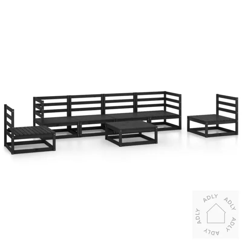 Hagesofagruppe 7 Deler Svart Heltre Furu