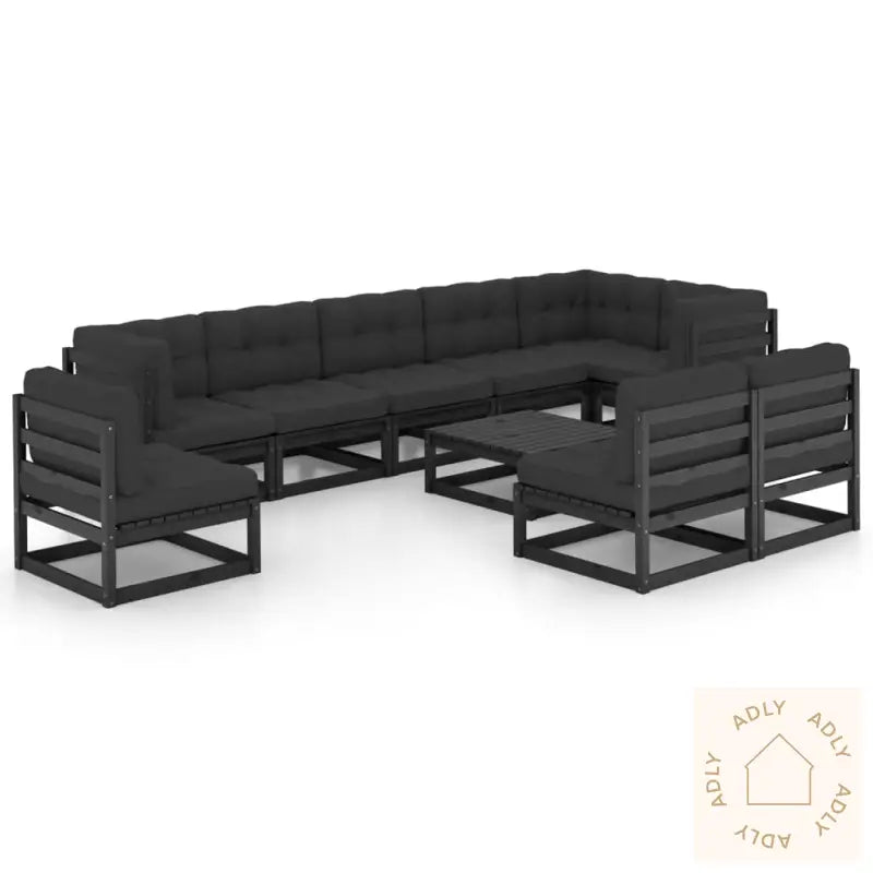 Hagesofagruppe Med Puter 10 Deler Heltre Furu