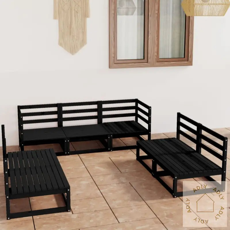 Hagesofagruppe 7 Deler Svart Heltre Furu