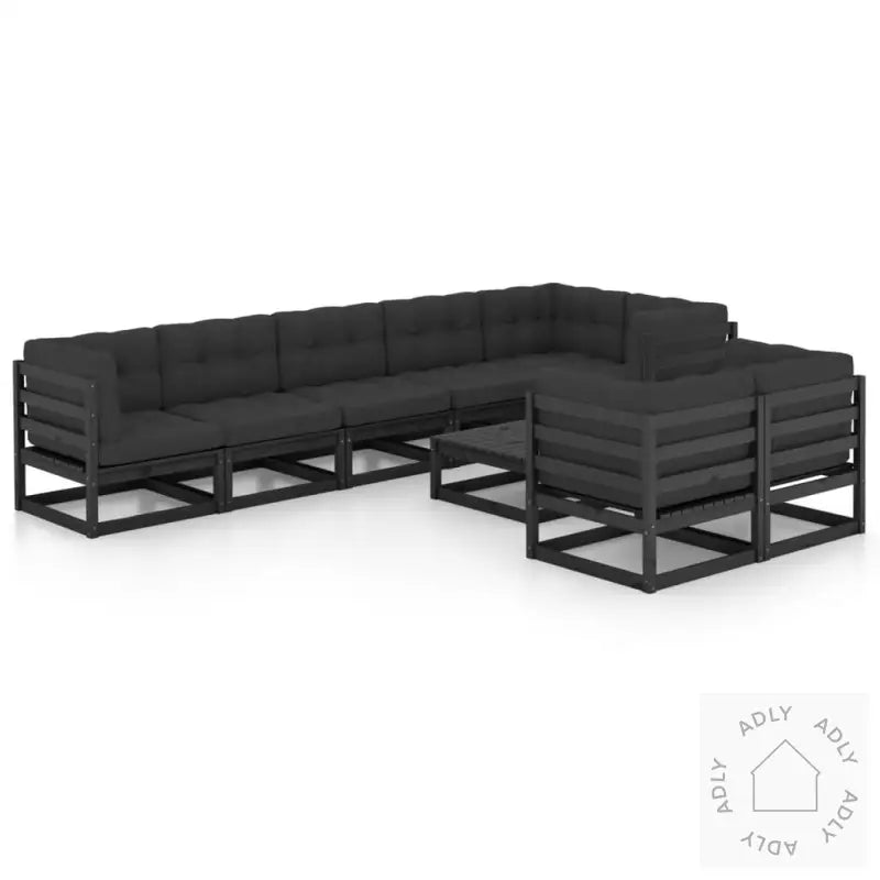 Hagesofagruppe Med Puter 9 Deler Heltre Furu