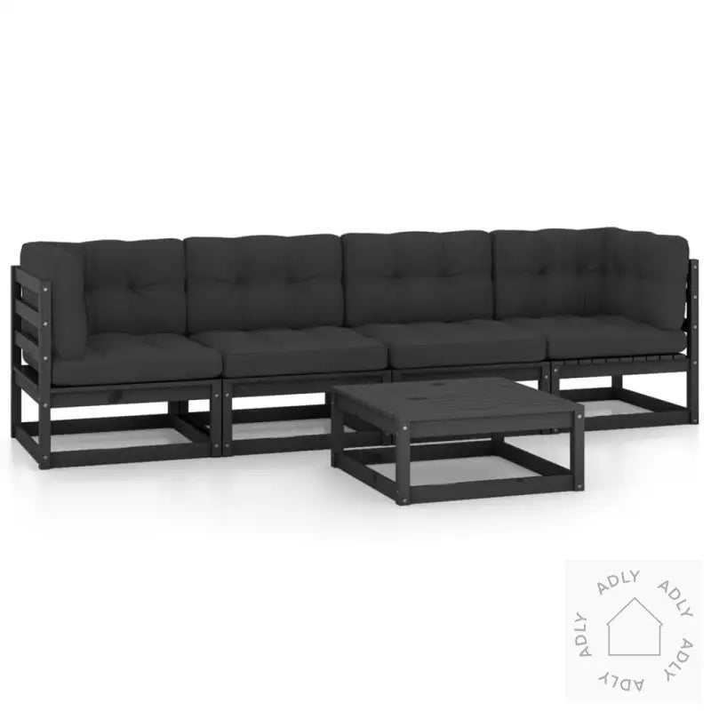 Hagesofagruppe Med Puter 5 Deler Heltre Furu