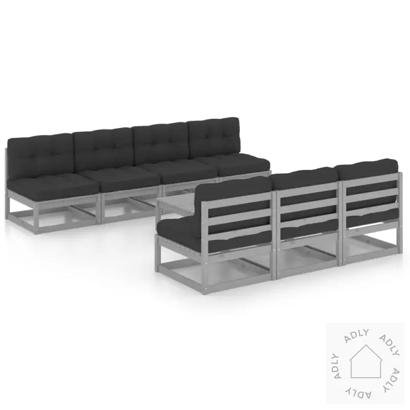 Hagesofagruppe Med Puter 8 Deler Heltre Furu