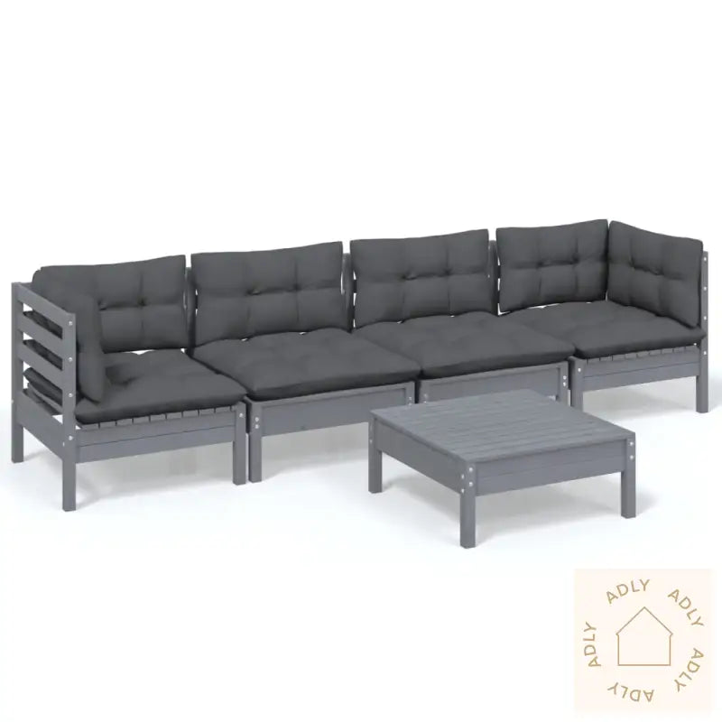 Hagesofagruppe Med Puter 5 Deler Heltre Furu