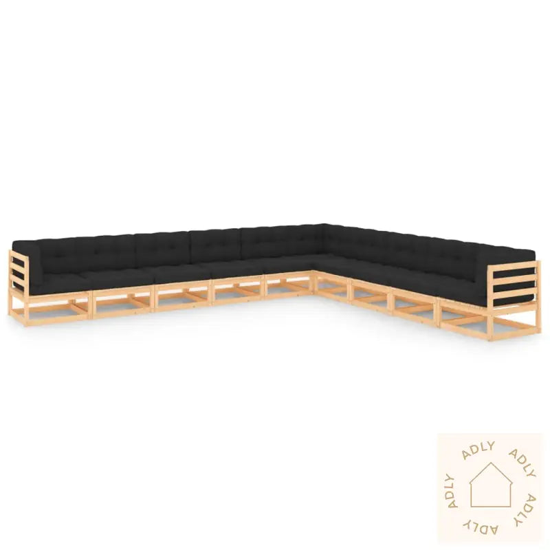 Hagesofagruppe Med Puter 10 Deler Heltre Furu