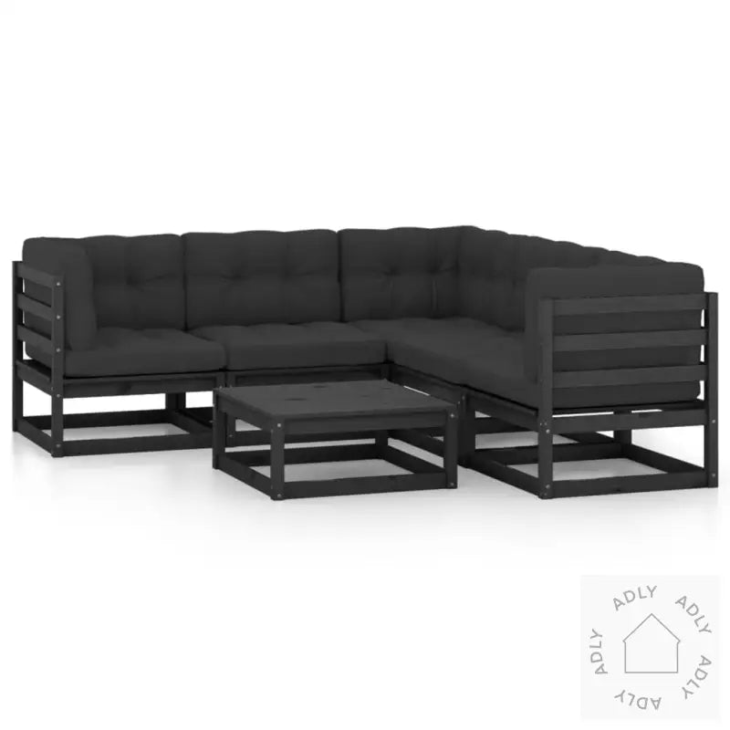 Hagesofagruppe Med Puter 6 Deler Heltre Furu
