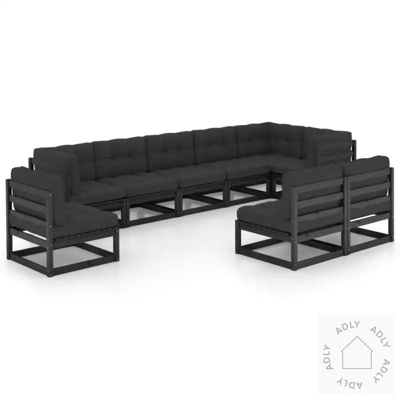 Hagesofagruppe Med Puter 9 Deler Heltre Furu