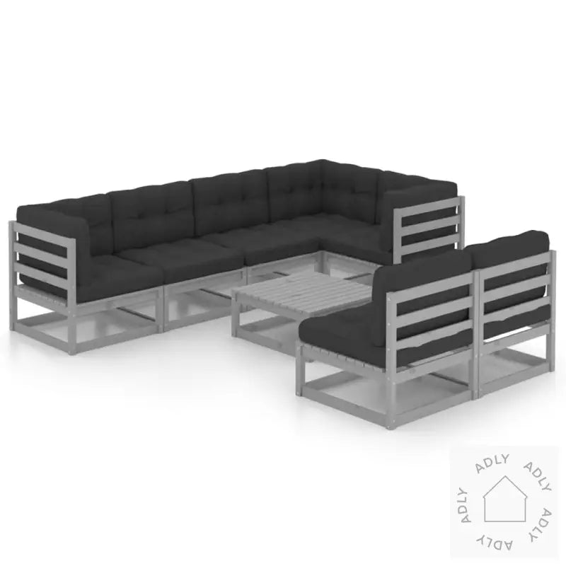 Hagesofagruppe Med Puter 8 Deler Heltre Furu