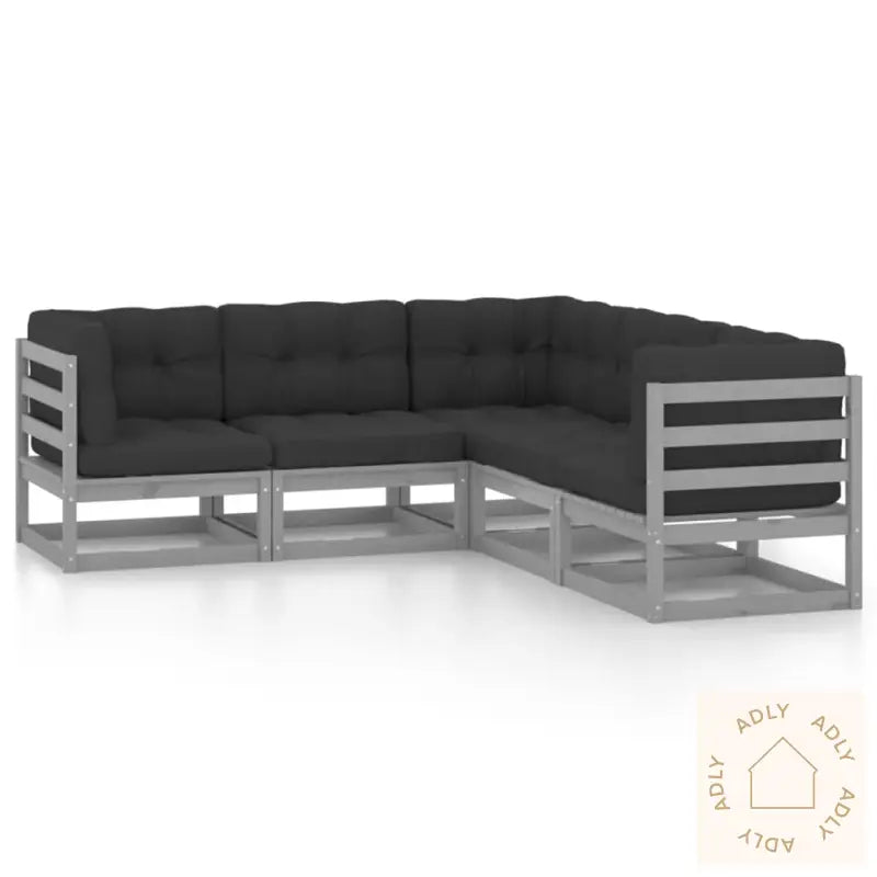 Hagesofagruppe Med Puter 5 Deler Heltre Furu
