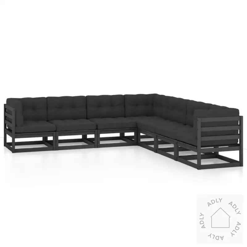 Hagesofagruppe Med Puter 7 Deler Heltre Furu