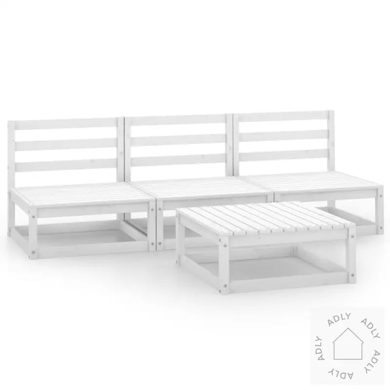 Hagesofagruppe 4 Deler Hvit Heltre Furu