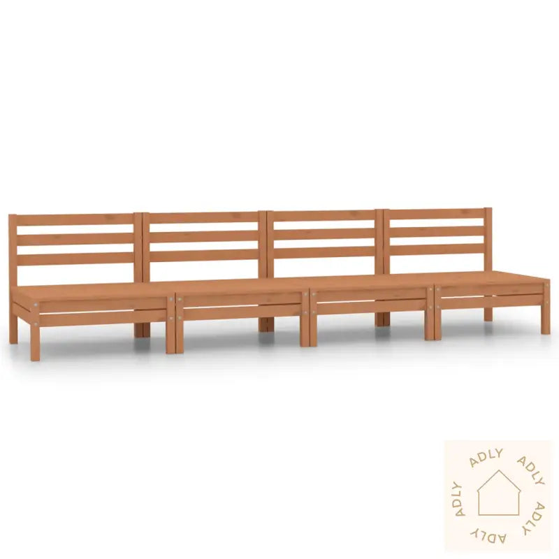 Hagesofagruppe 4 Deler Honningbrun Heltre Furu