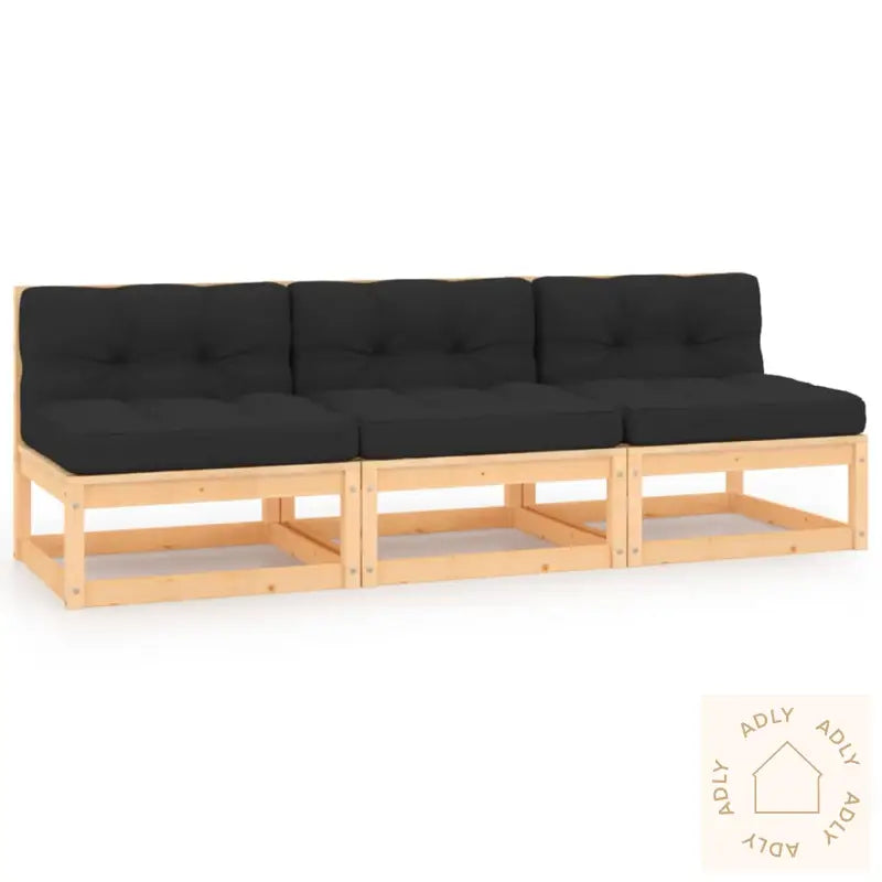 Hagesofagruppe Med Puter 3 Deler Heltre Furu