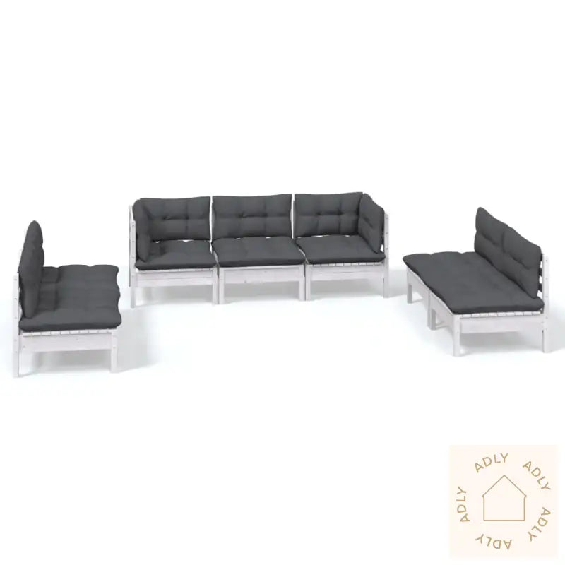 Hagesofagruppe Med Puter 7 Deler Heltre Furu