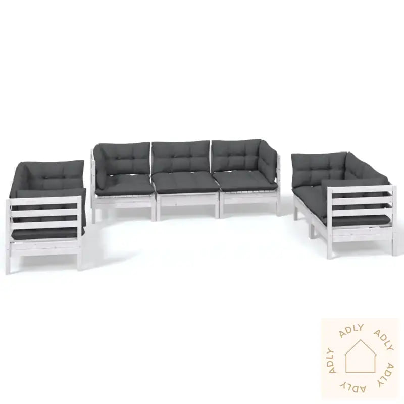 Hagesofagruppe Med Puter 7 Deler Heltre Furu