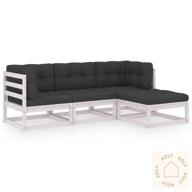 Hagesofagruppe Med Puter 4 Deler Heltre Furu
