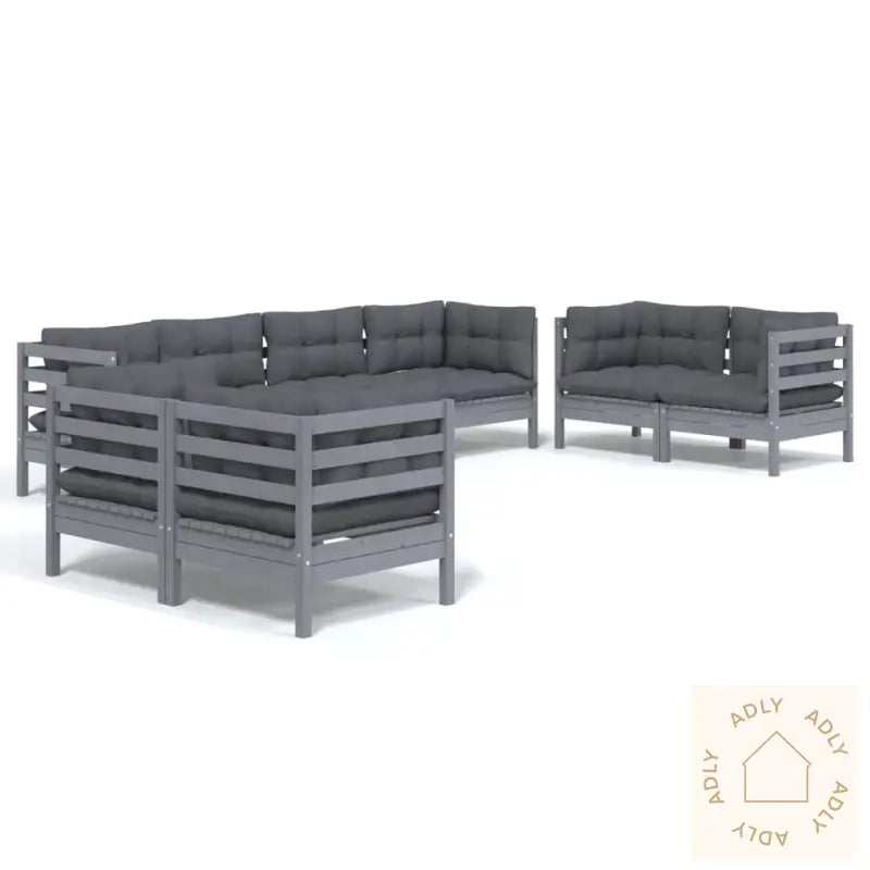 Hagesofagruppe Med Puter 8 Deler Heltre Furu