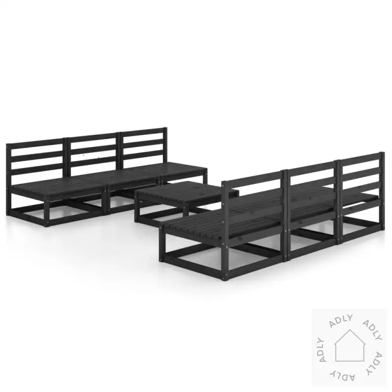 Hagesofagruppe 7 Deler Svart Heltre Furu