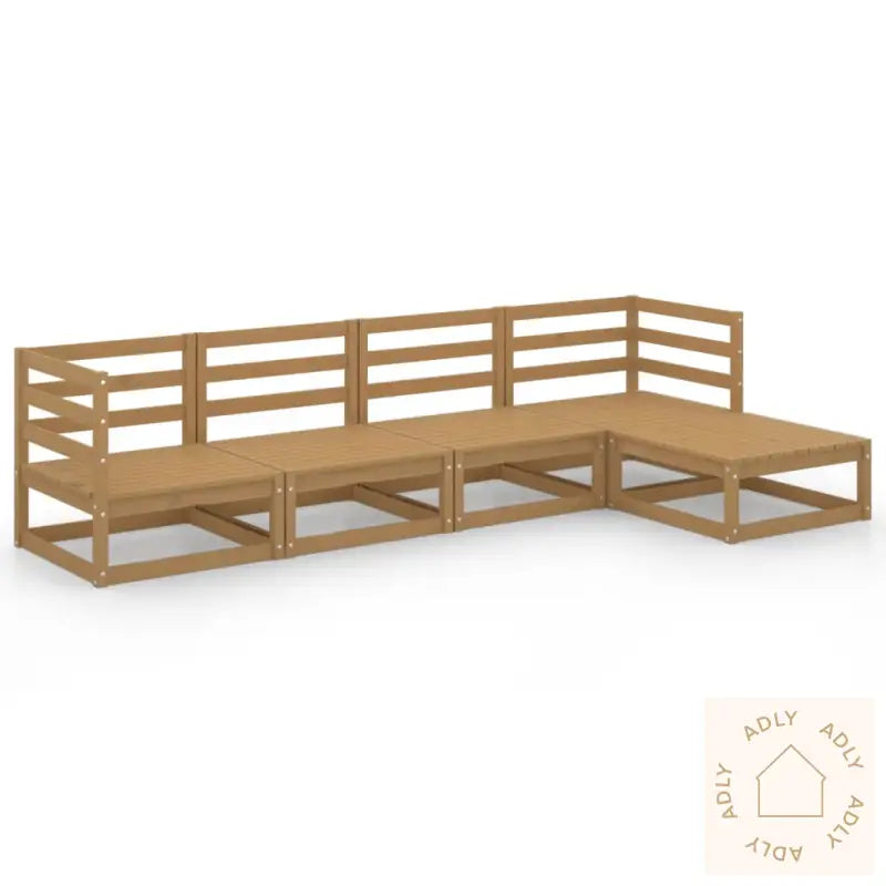 Hagesofagruppe 5 Deler Honningbrun Heltre Furu