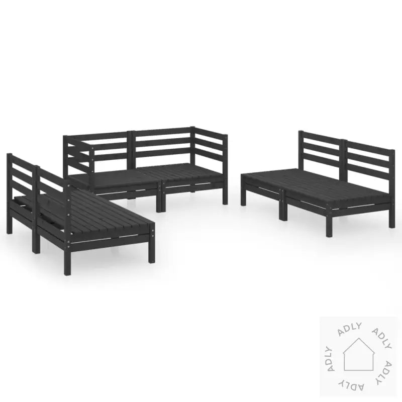 Hagesofagruppe 6 Deler Svart Heltre Furu