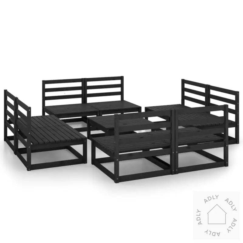 Hagesofagruppe 9 Deler Svart Heltre Furu