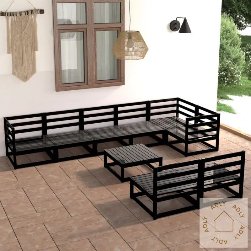 Hagesofagruppe 9 Deler Svart Heltre Furu