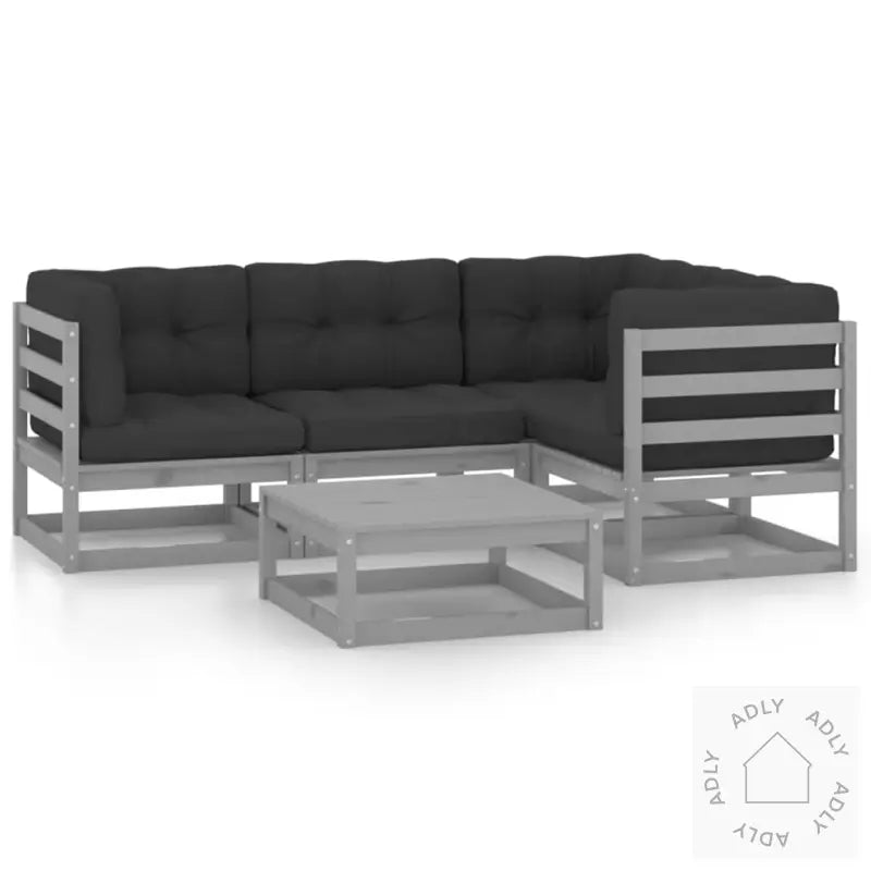 Hagesofagruppe Med Puter 5 Deler Heltre Furu