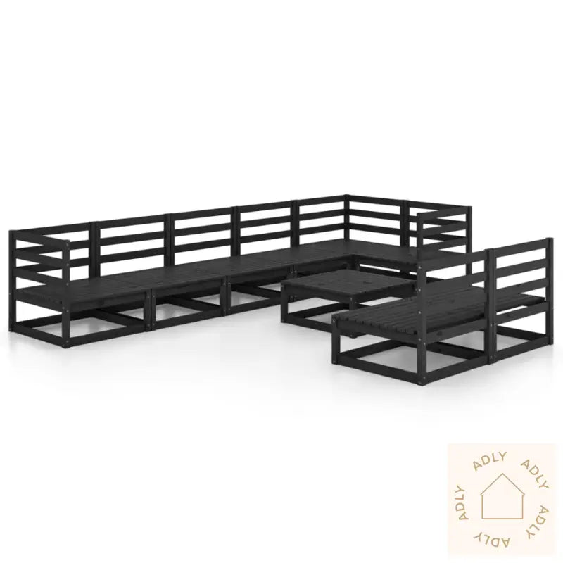 Hagesofagruppe 9 Deler Svart Heltre Furu