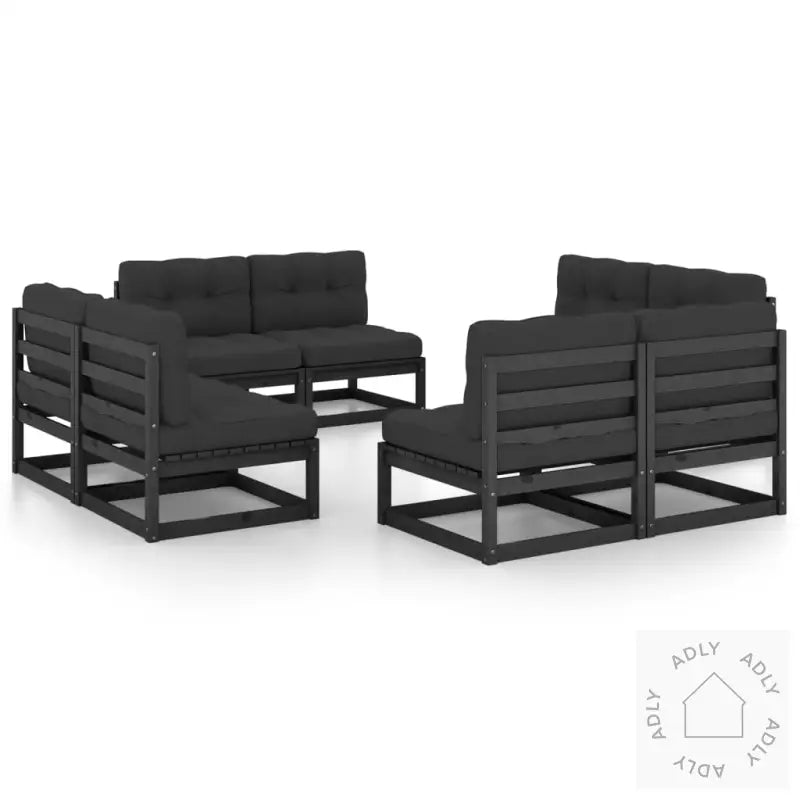 Hagesofagruppe Med Puter 8 Deler Heltre Furu