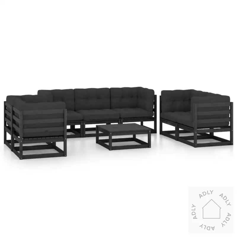 Hagesofagruppe Med Puter 8 Deler Heltre Furu