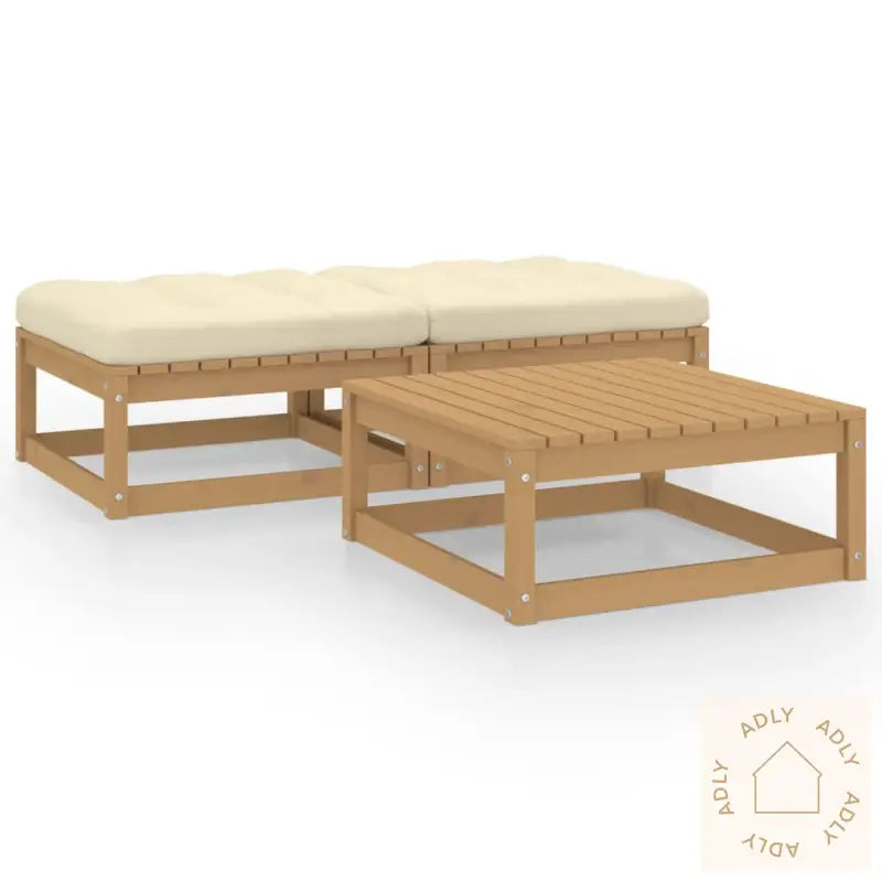 Hagesofagruppe Med Puter 3 Deler Heltre Furu