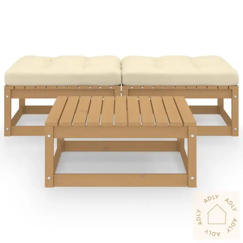 Hagesofagruppe Med Puter 3 Deler Heltre Furu