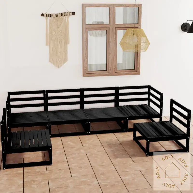 Hagesofagruppe 6 Deler Svart Heltre Furu