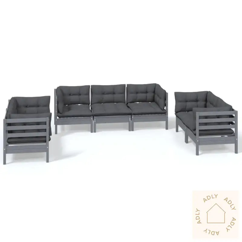 Hagesofagruppe Med Puter 7 Deler Heltre Furu