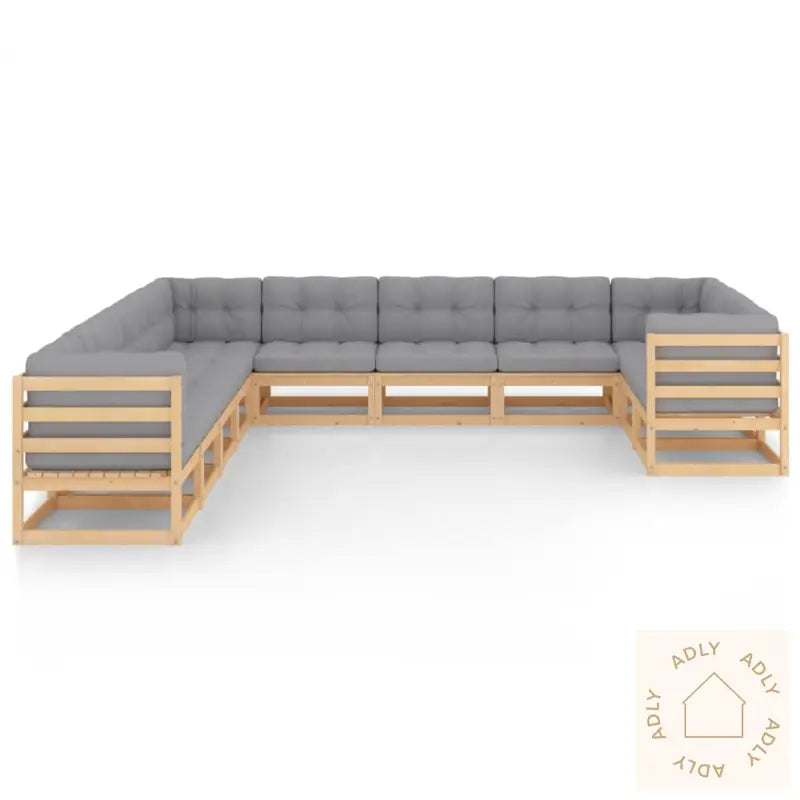 Hagesofagruppe Med Puter 11 Deler Heltre Furu