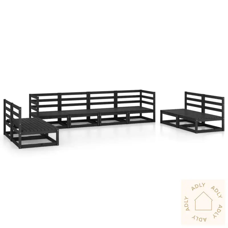 Hagesofagruppe 8 Deler Svart Heltre Furu