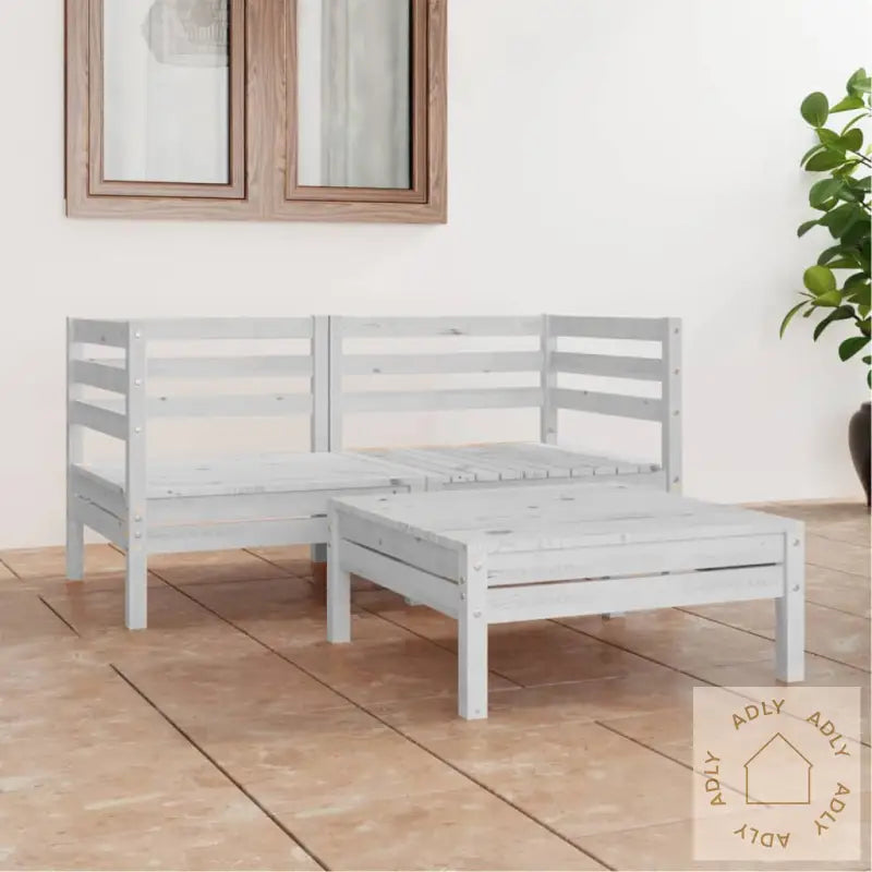 Hagesofagruppe 3 Deler Hvit Heltre Furu