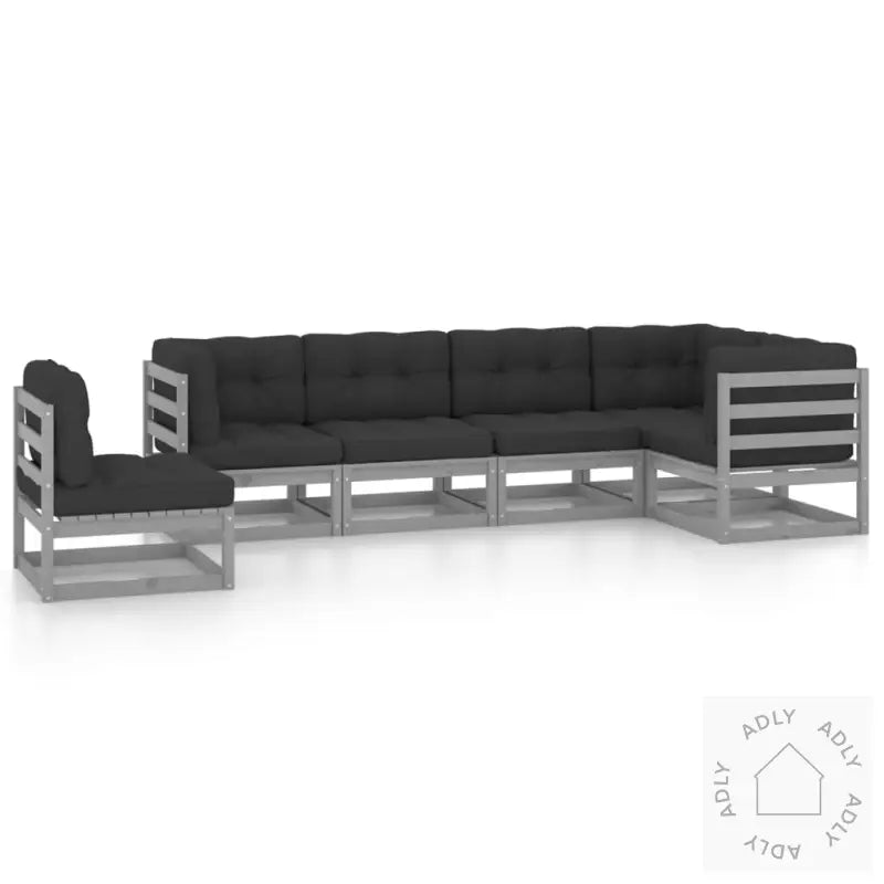Hagesofagruppe Med Puter 6 Deler Heltre Furu