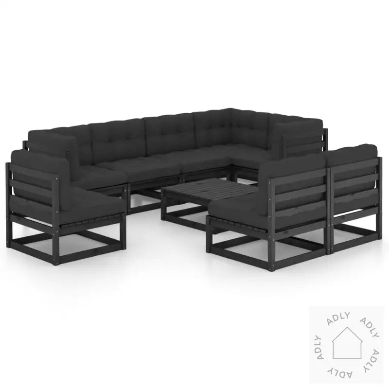 Hagesofagruppe Med Puter 9 Deler Heltre Furu