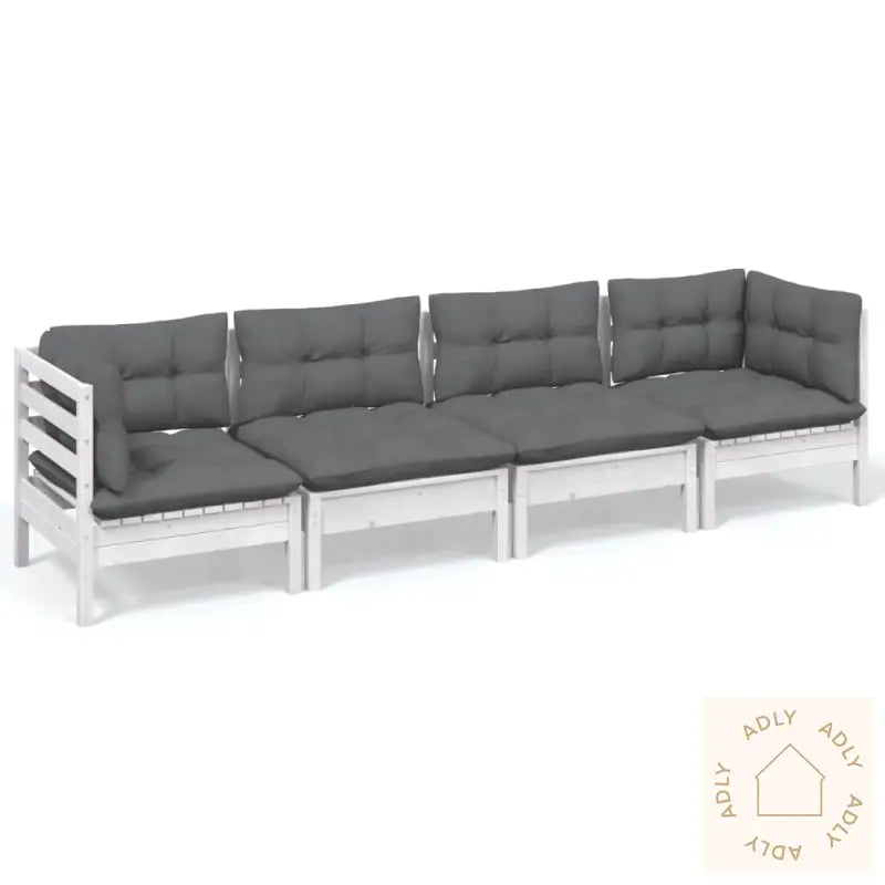 Hagesofagruppe Med Puter 4 Deler Heltre Furu