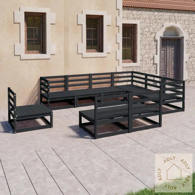 Hagesofagruppe 9 Deler Svart Heltre Furu