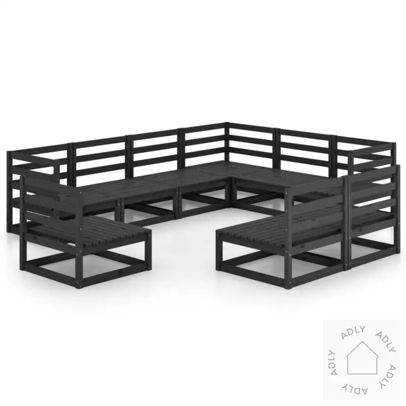 Hagesofagruppe 9 Deler Svart Heltre Furu