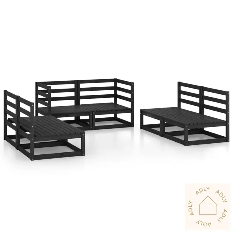 Hagesofagruppe 6 Deler Svart Heltre Furu