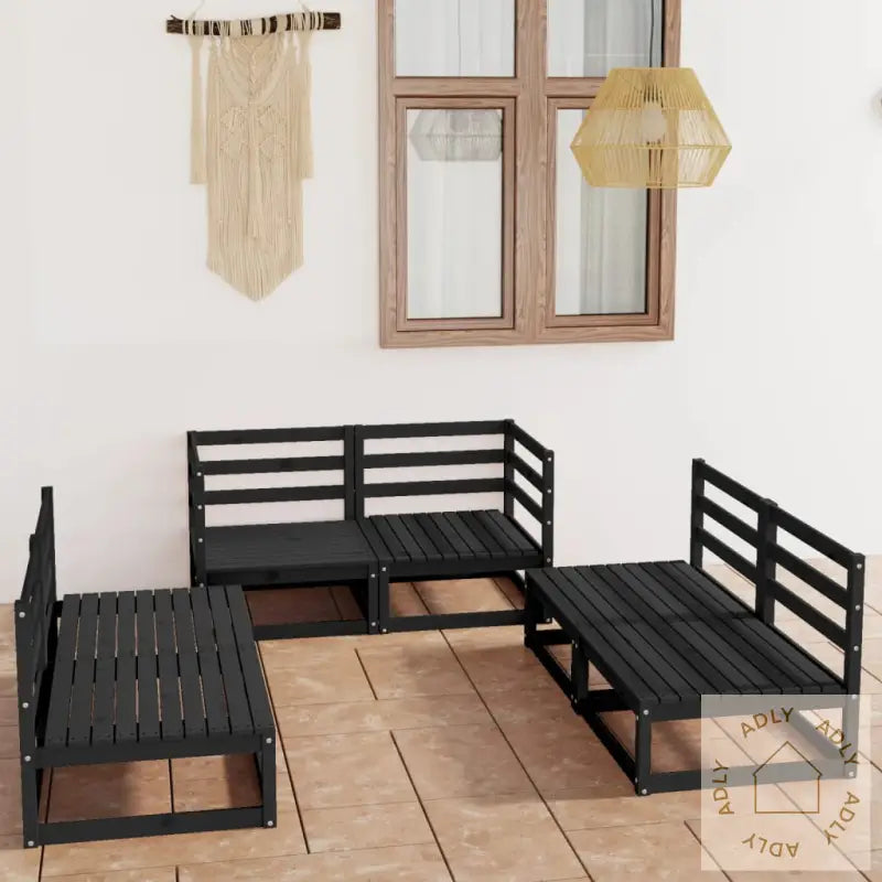Hagesofagruppe 6 Deler Svart Heltre Furu