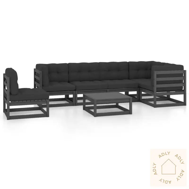Hagesofagruppe Med Puter 7 Deler Heltre Furu