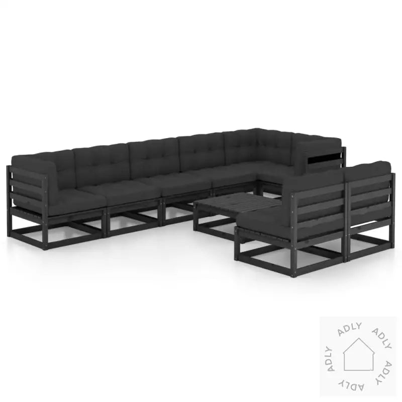 Hagesofagruppe Med Puter 9 Deler Heltre Furu