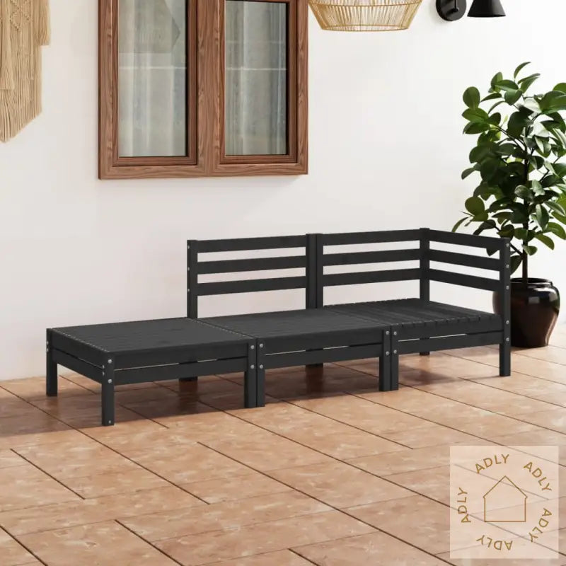 Hagesofagruppe 3 Deler Svart Heltre Furu