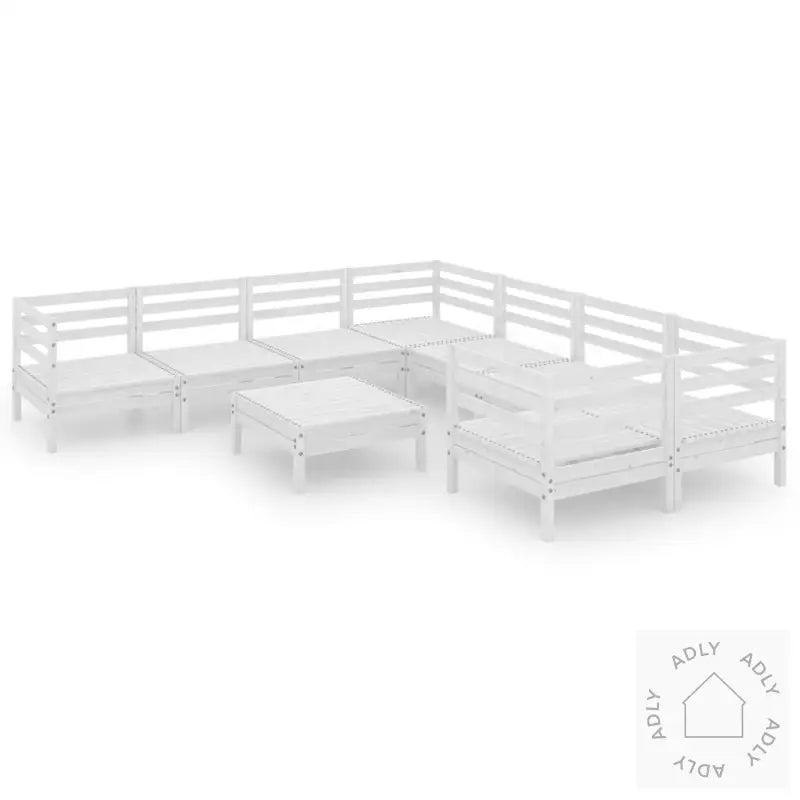 Hagesofagruppe 9 Deler Hvit Heltre Furu