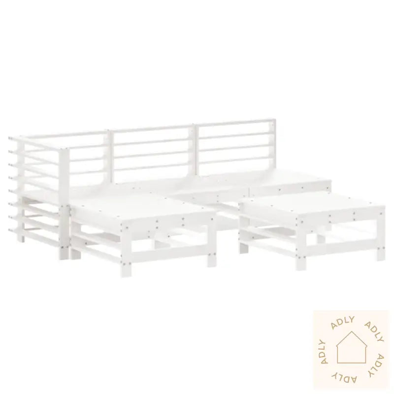 Hagesofagruppe Hvit 5 Deler Heltre Furu